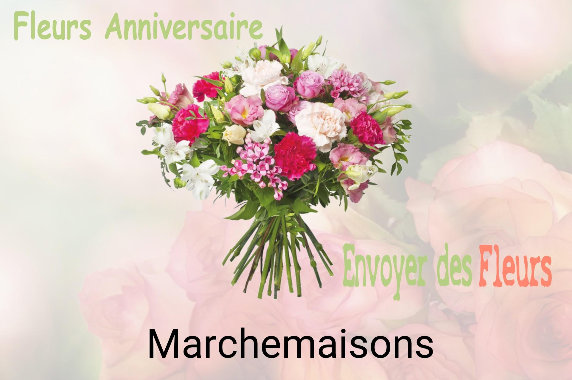 Bouquet de fleurs d’anniversaire livré à Marchemaisons