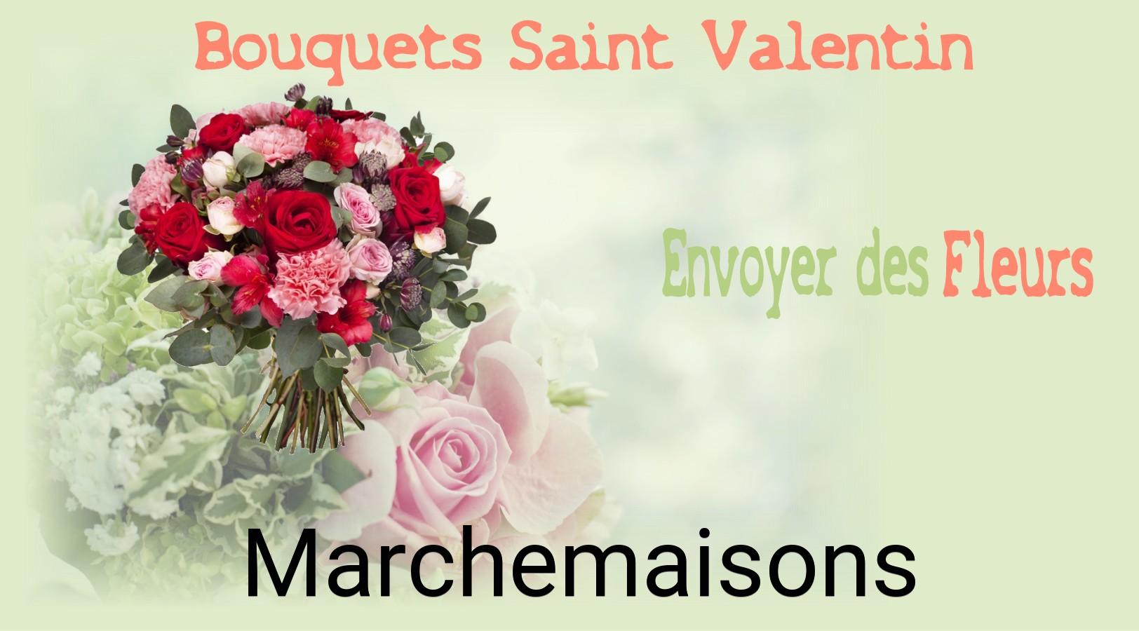 Roses de Saint-Valentin livrées à Marchemaisons